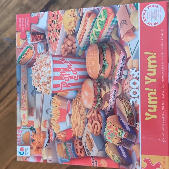 Other - Ceaco Yum Yum 300-Piece Fast Food Puzzle